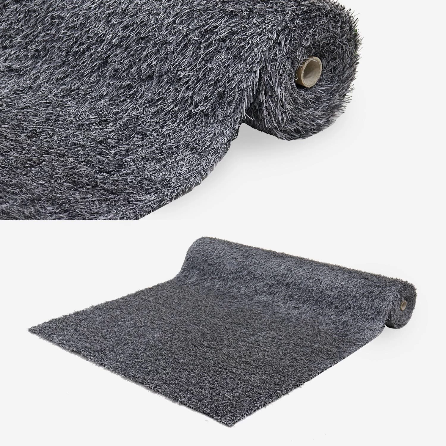 Gazon Synthétique Gris 20mm 6 Gazon Synthétique Gris 20mm – Image 4