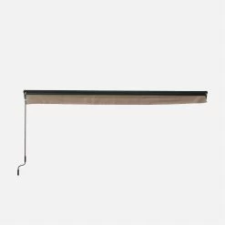 Store Banne Manuel 4x3m Couleur : Taupe 8 Store Banne Manuel 4x3m Couleur : Taupe -Outdoor Living Soldes AWM4X3SCBN 02