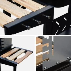 Barbecue Charbon 10 Barbecue Charbon -Outdoor Living Soldes BBQ808WD 03