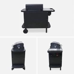 Barbecue Charbon Connecté, Allumage Rapide + Accessoires 13 Barbecue Charbon Connecté, Allumage Rapide + Accessoires -Outdoor Living Soldes BBQSNG2BT 04