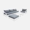 Housses De Coussins Pour Salon De Jardin Mendoza Couleur : Gris -Outdoor Living Soldes CCACH3005GY 01