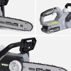 Tronçonneuse à Batterie 20V, Chargeur 20V -Outdoor Living Soldes CS25BAT20V2 03