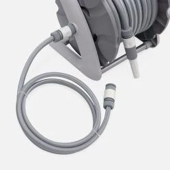 Dévidoir Mural Automatique Avec Tuyau D'arrosage, 20m -Outdoor Living Soldes EXWH20MINI 03