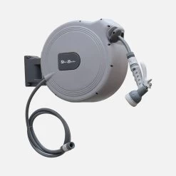 Dévidoir Mural Automatique Avec Tuyau D'arrosage, 30m
