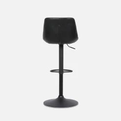 Tabouret Bar Réglable 60,5/81,5cm Simili Cuir (lot De 2) Couleur : Noir 15 Tabouret Bar Réglable 60,5/81,5cm Simili Cuir (lot De 2) Couleur : Noir -Outdoor Living Soldes IBSAJPUX2BK 04