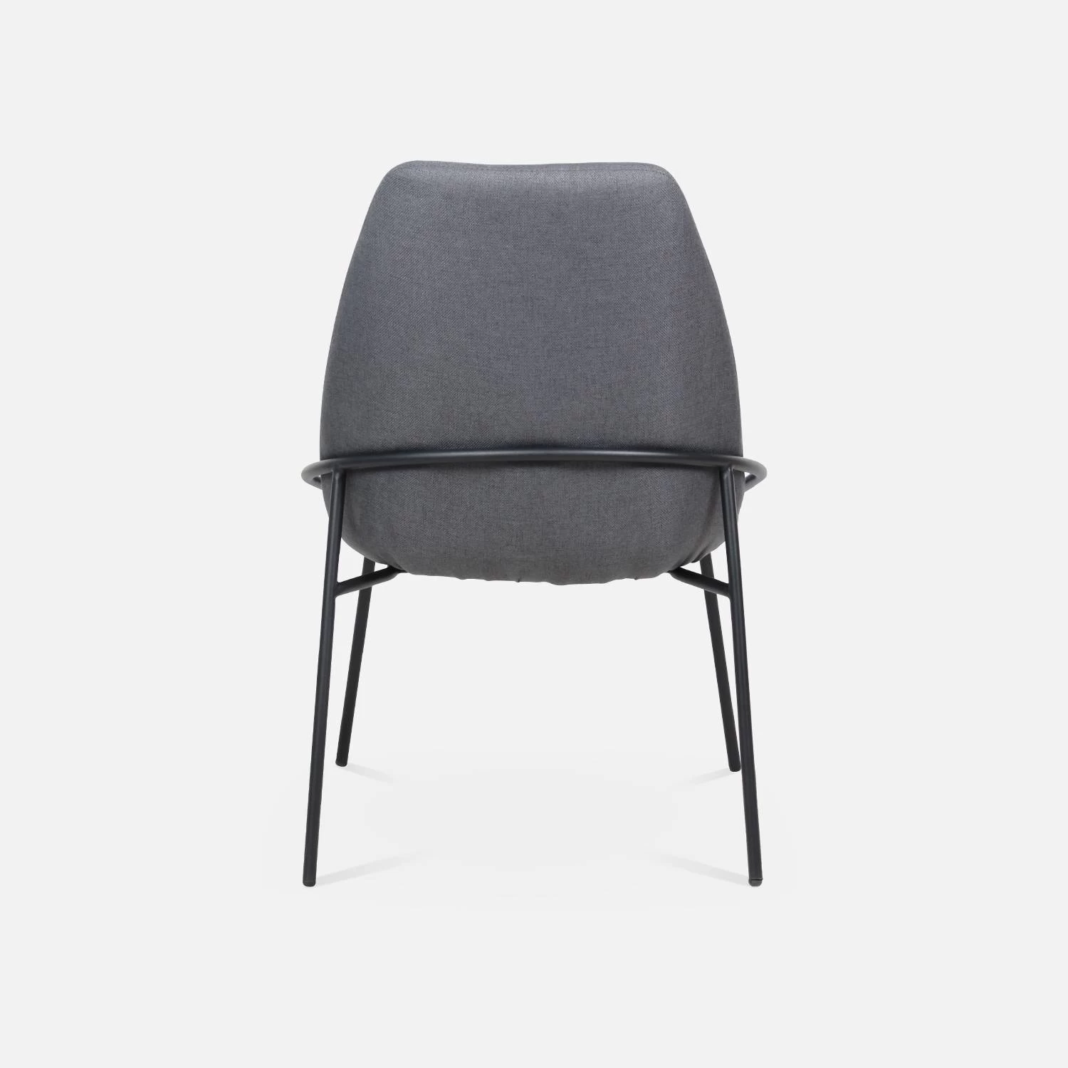 Chaise Design En Tissu (lot De 2) 9 Chaise Design En Tissu (lot De 2) – Image 7