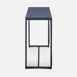 Console Métal Avec Barre De Renfort -Outdoor Living Soldes INDUCOT120BK 03