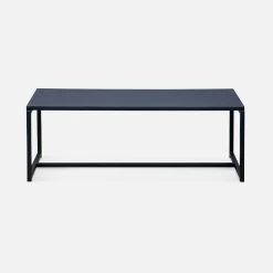 Table Basse Métal Et Pieds Métal 11 Table Basse Métal Et Pieds Métal -Outdoor Living Soldes INDUCT100BK 02