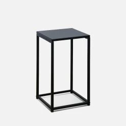 Table D'appoint Gigogne/ Bout De Canapé (lot De 2) 15 Table D'appoint Gigogne/ Bout De Canapé (lot De 2) -Outdoor Living Soldes INDUSTX2BK 03