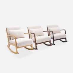 Rocking Chair Scandinave Bouclettes 17 Rocking Chair Scandinave Bouclettes -Outdoor Living Soldes IRACSCABOUCL 05