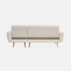 Canapé Convertible D'angle, Réversible, 3 Places Revêtement Bouclette 12 Canapé Convertible D'angle, Réversible, 3 Places Revêtement Bouclette -Outdoor Living Soldes ISOFABEDCBOUCL 03