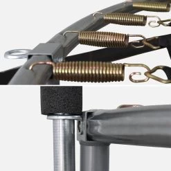 Trampoline 250 Cm Avec Pack D'accessoires Couleur : Gris -Outdoor Living Soldes KIT250LCGREY 04