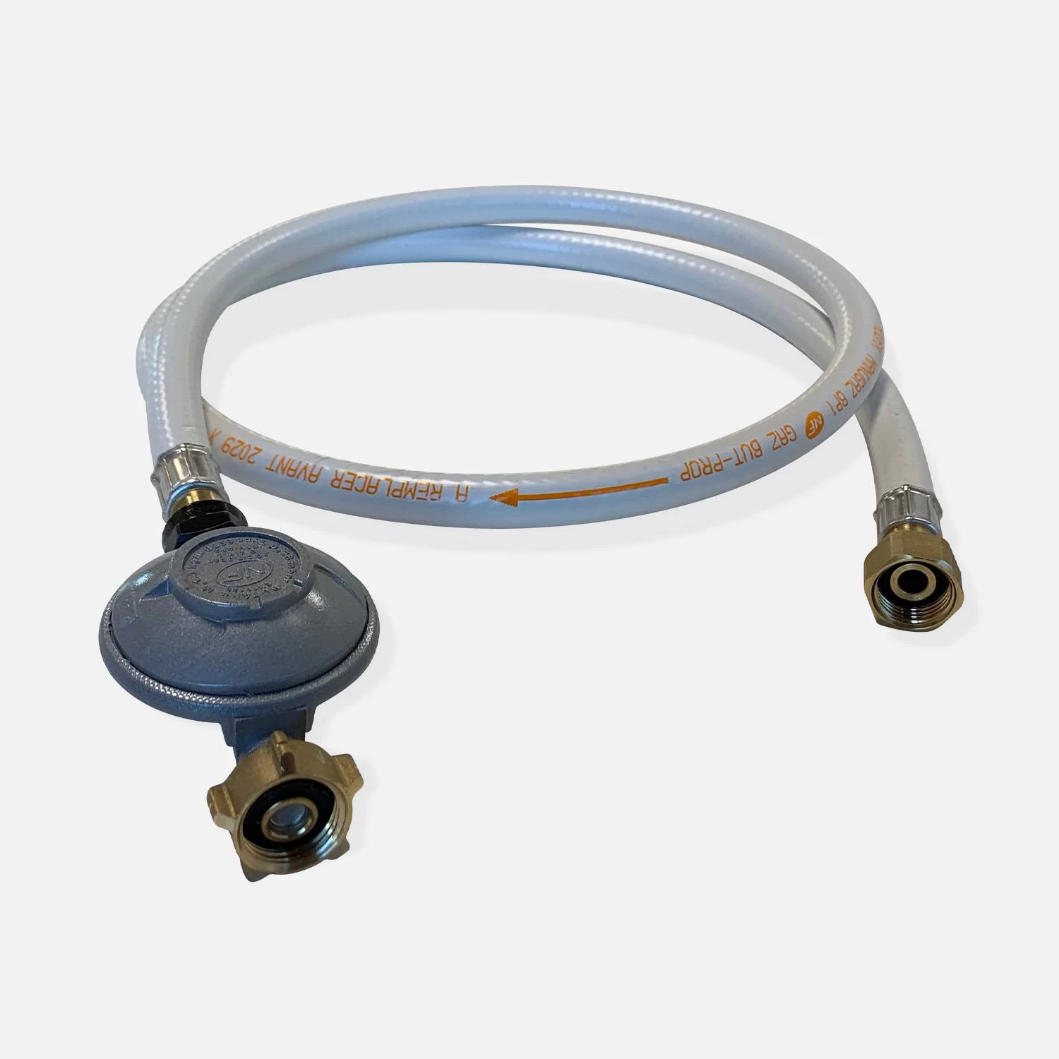 Kit Tuyau Flexible De Gaz + Détendeur Butane 3 Kit Tuyau Flexible De Gaz + Détendeur Butane