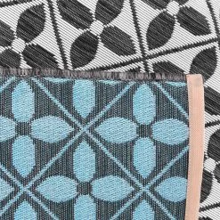 Tapis Extérieur / Intérieur Motif Carreaux De Ciment 10 Tapis Extérieur / Intérieur Motif Carreaux De Ciment -Outdoor Living Soldes MAT160X230HER 02