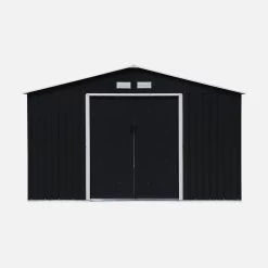 Abri De Jardin Métal 10,85m² 8 Abri De Jardin Métal 10,85m² -Outdoor Living Soldes MS1085GY 03