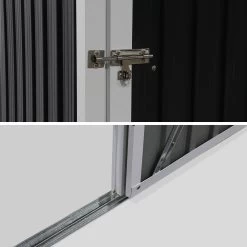 Abri De Jardin Métal 1,36m² 10 Abri De Jardin Métal 1,36m² -Outdoor Living Soldes MS127GY 04