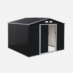 Abri De Jardin Métal 7,06m² 9 Abri De Jardin Métal 7,06m² -Outdoor Living Soldes MS706GY 03