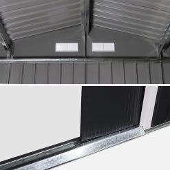 Abri De Jardin Métal 7,06m² 10 Abri De Jardin Métal 7,06m² -Outdoor Living Soldes MS706GY 04