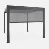 Pergola Bioclimatique 3x4m Triomphe + Store 3m -Outdoor Living Soldes PGBC3X4R3AT 03