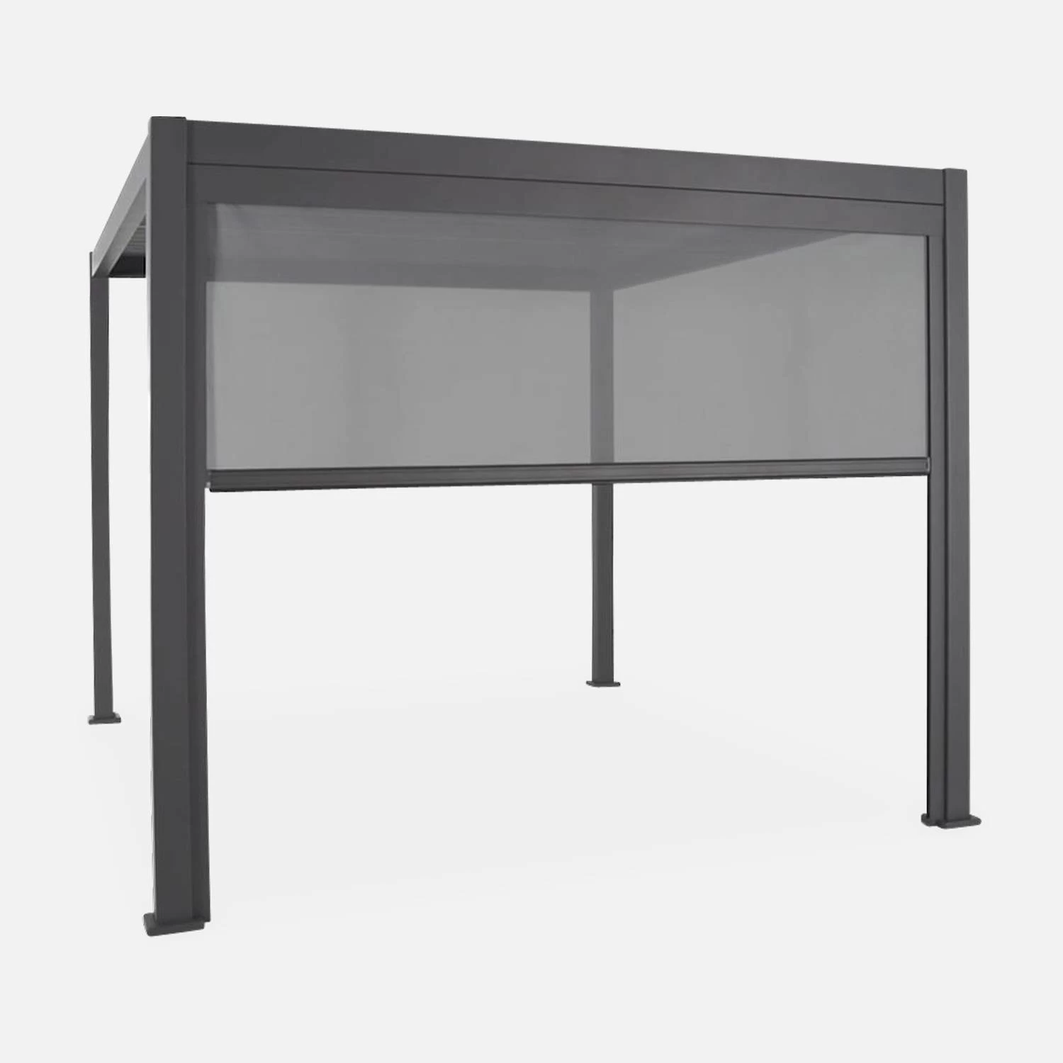 Pergola Bioclimatique 3x4m Triomphe + Store 3m 3 Pergola Bioclimatique 3x4m Triomphe + Store 3m