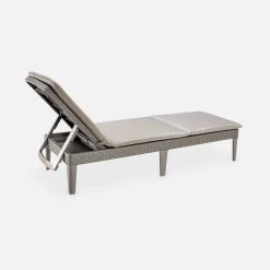 Bain De Soleil Imitation Rotin Multi Positions (lot De 2) Couleur : Cappuccino 10 Bain De Soleil Imitation Rotin Multi Positions (lot De 2) Couleur : Cappuccino -Outdoor Living Soldes PLKLOUNGECPSDX2 03