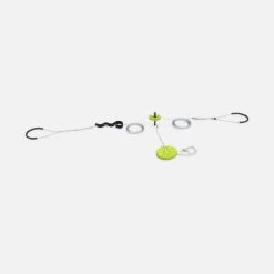 Tyrolienne Enfants Avec Balançoire Disque 30m 9 Tyrolienne Enfants Avec Balançoire Disque 30m -Outdoor Living Soldes PSZL30GRE 04