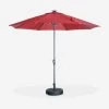 Parasol LED Rond 2.7m Couleur : Rouge 2 Parasol LED Rond 2.7m Couleur : Rouge -Outdoor Living Soldes PU300LEDRED 01
