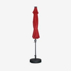 Parasol LED Rond 2.7m Couleur : Rouge 9 Parasol LED Rond 2.7m Couleur : Rouge -Outdoor Living Soldes PU300LEDRED 03