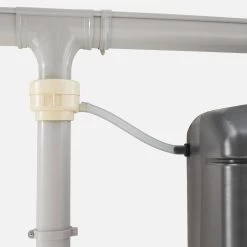 Récupérateur D'eau Mural 300L Couleur : Anthracite -Outdoor Living Soldes REP300LAT 02