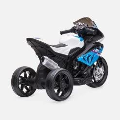 Moto électrique Enfant BMW HP4 6V, 1 Place Couleur : Bleu -Outdoor Living Soldes ROCMOTOBMW6BLU 03