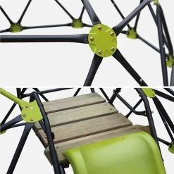 Dôme D'escalade Avec Toboggan 9 Dôme D'escalade Avec Toboggan -Outdoor Living Soldes SL120DC 04