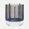 Trampoline 180cm Filet Protection Couleur : Bleu 1 Trampoline 180cm Filet Protection Couleur : Bleu -Outdoor Living Soldes TR180BLUE 01