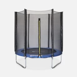 Trampoline 180cm Filet Protection Couleur : Bleu