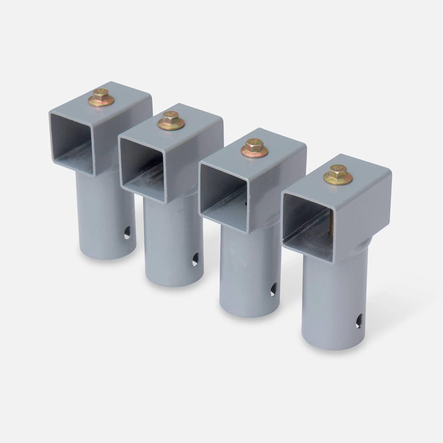 Connecteur 38x38mm Trampoline Sweeek ∅250 à 400cm (lot De 4) 3 Connecteur 38x38mm Trampoline Sweeek ∅250 à 400cm (lot De 4)