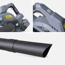 Aspirateur/ Souffleur à Batteries 18V 2.0Ah + 2 Batteries -Outdoor Living Soldes VAC26BAT20V2X2 04