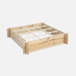Carré Potager En Bois 90 X 90cm -Outdoor Living Soldes VG90 01