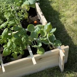 Carré Potager En Bois 90 X 90cm -Outdoor Living Soldes VG90 07