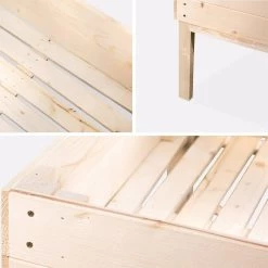 Carré Potager Pour Enfants En Bois Sur Pieds -Outdoor Living Soldes VGKIDS60 03