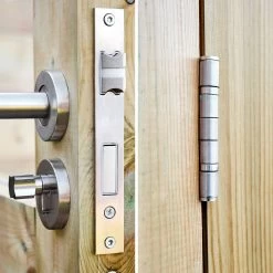 Abri De Jardin Bois 20,3m², Sapin Du Nord Traité Autoclave Ep.27mm -Outdoor Living Soldes WSAF42X42NAT 04