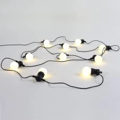 Guirlande Lumineuse Extérieure 4,5m Couleur : Blanc Chaud -Outdoor Living Soldes XMASGG50WH 02