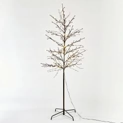 Arbre Lumineux De 180 Cm, 200 Leds Intérieur/extérieur 10 Arbre Lumineux De 180 Cm, 200 Leds Intérieur/extérieur -Outdoor Living Soldes XMASTT180BNWH 02
