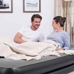 Matelas Gonflable électrique Avec Pompe Intégrée, 46cm -Outdoor Living Soldes abbwdouble46 e7f747726f3366bea7f57a959b2b9586
