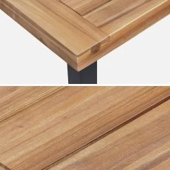 Table Intérieur / Extérieur Bois Et Métal + 4 Chaises En Corde Empilables Couleur : Beige 14 Table Intérieur / Extérieur Bois Et Métal + 4 Chaises En Corde Empilables Couleur : Beige -Outdoor Living Soldes ac150kd4rpbg c51b8114bb265a2f41c6c2b6adb2b7cf