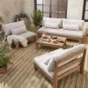Salon De Jardin Bois Premium 5 Places Couleur : Bois / Beige -Outdoor Living Soldes ac4xxlbg db6ba8ccb9bada3877df3f0ee9c4f86f