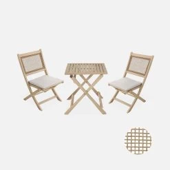 Table De Jardin Bistrot Pliable Bois 2 Chaises -Outdoor Living Soldes acbs60cansqse 8621455b722ffcb860f8761034073042