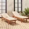 Bain De Soleil Bois Multi Positions Avec Roulettes (lot De 2) Couleur : Beige 2 Bain De Soleil Bois Multi Positions Avec Roulettes (lot De 2) Couleur : Beige -Outdoor Living Soldes acloungex2bg 43ea526e02bd87eac53f7f875324e184