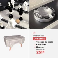 Authentique Baby-foot D'extérieur, Fabriqué En France 9 Authentique Baby-foot D'extérieur, Fabriqué En France -Outdoor Living Soldes babyfsoutsgy d430ad4ecf3893925cac959e8449105e