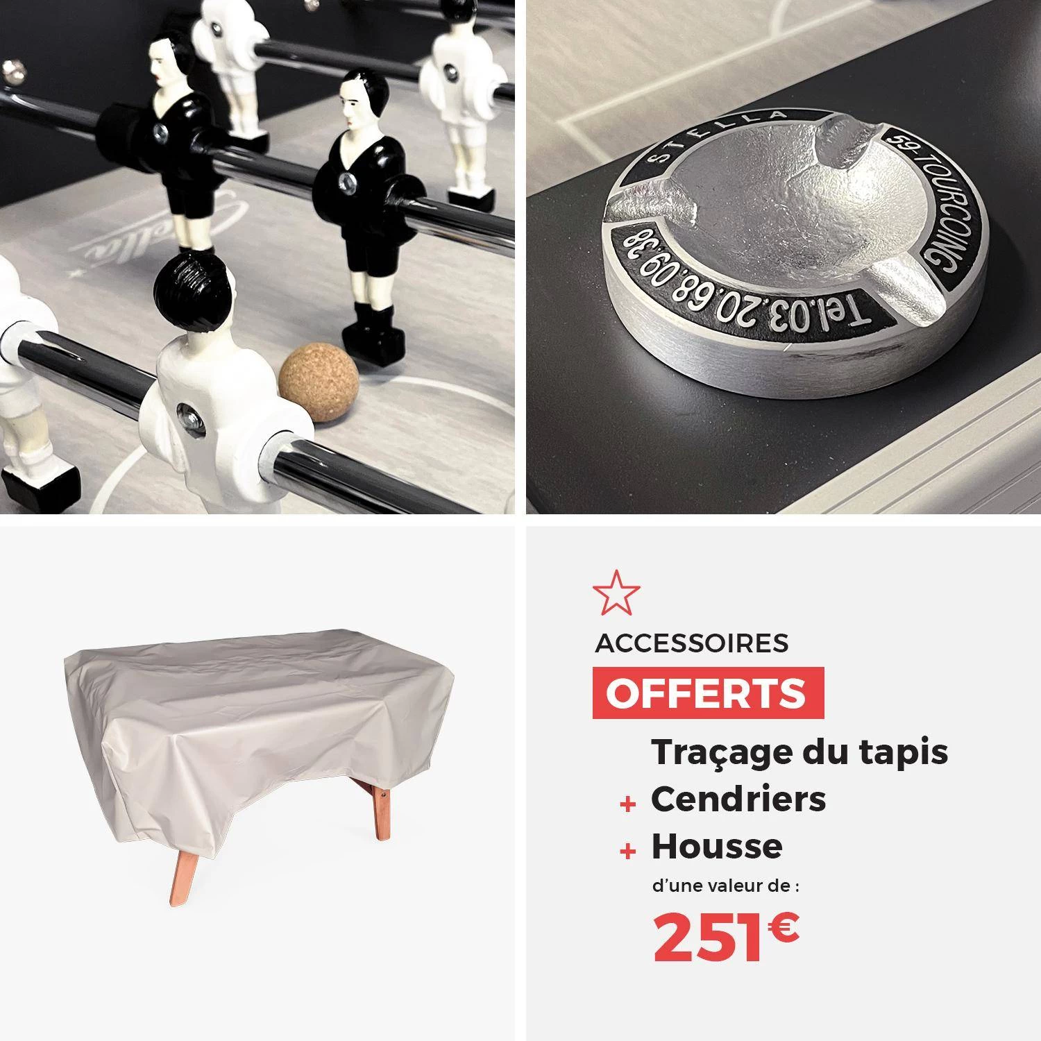 Authentique Baby-foot D'extérieur, Fabriqué En France 6 Authentique Baby-foot D'extérieur, Fabriqué En France – Image 4