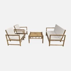 Salon De Jardin Bambou 4 Places 13 Salon De Jardin Bambou 4 Places -Outdoor Living Soldes bamb3101nat 0417d5ac73a26d556a0fb5df4ffaab6c