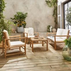Salon De Jardin Bambou 4 Places 11 Salon De Jardin Bambou 4 Places -Outdoor Living Soldes bamb3101nat 2fb6b8b855e4b54edf5dfbec37c22bb6